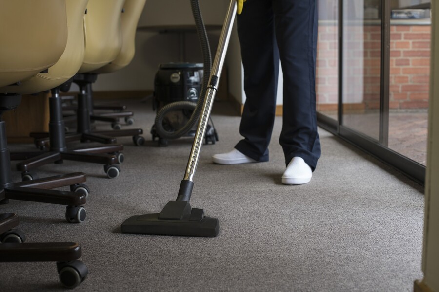 Commercial carpet cleaning by Pure Works Cleaning Service